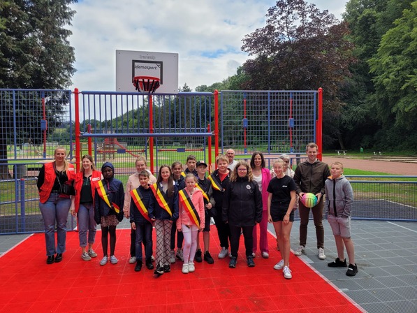L'inauguration en juillet 2023 par le Conseil Communal des Enfants