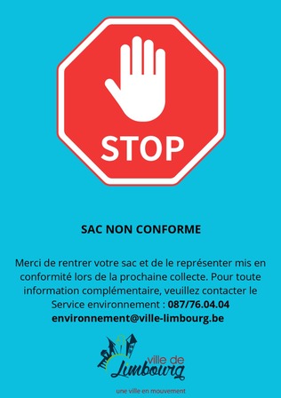 Sac non conforme